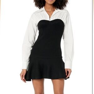 Moon River Knit blouse dress